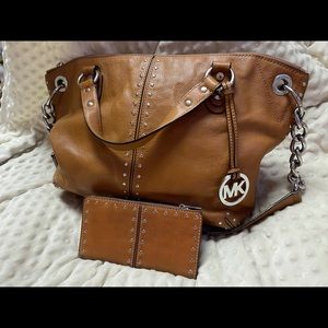Michael Kors purse and wallet